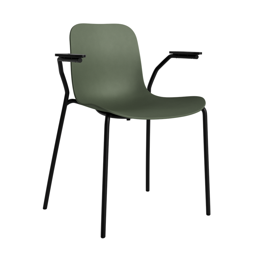 Langue Chair w/ Armrest
